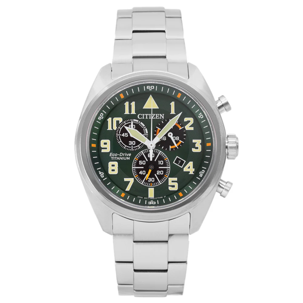 Citizen AT2480-81X Super Titanium 2440 Chrono Eco-Drive - Image 2