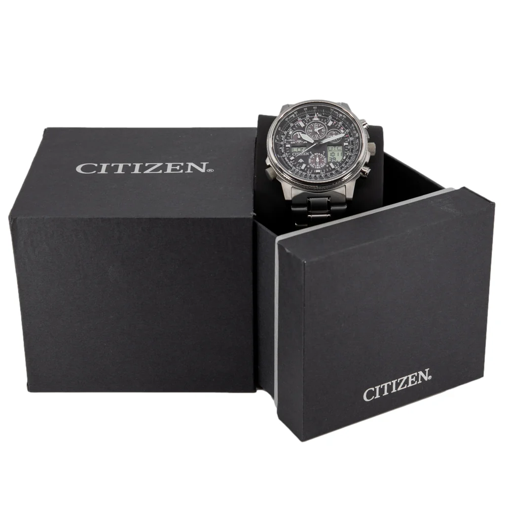 Citizen JY8020-52E Radio Controlled Super Pilot Eco-Drive - Image 7