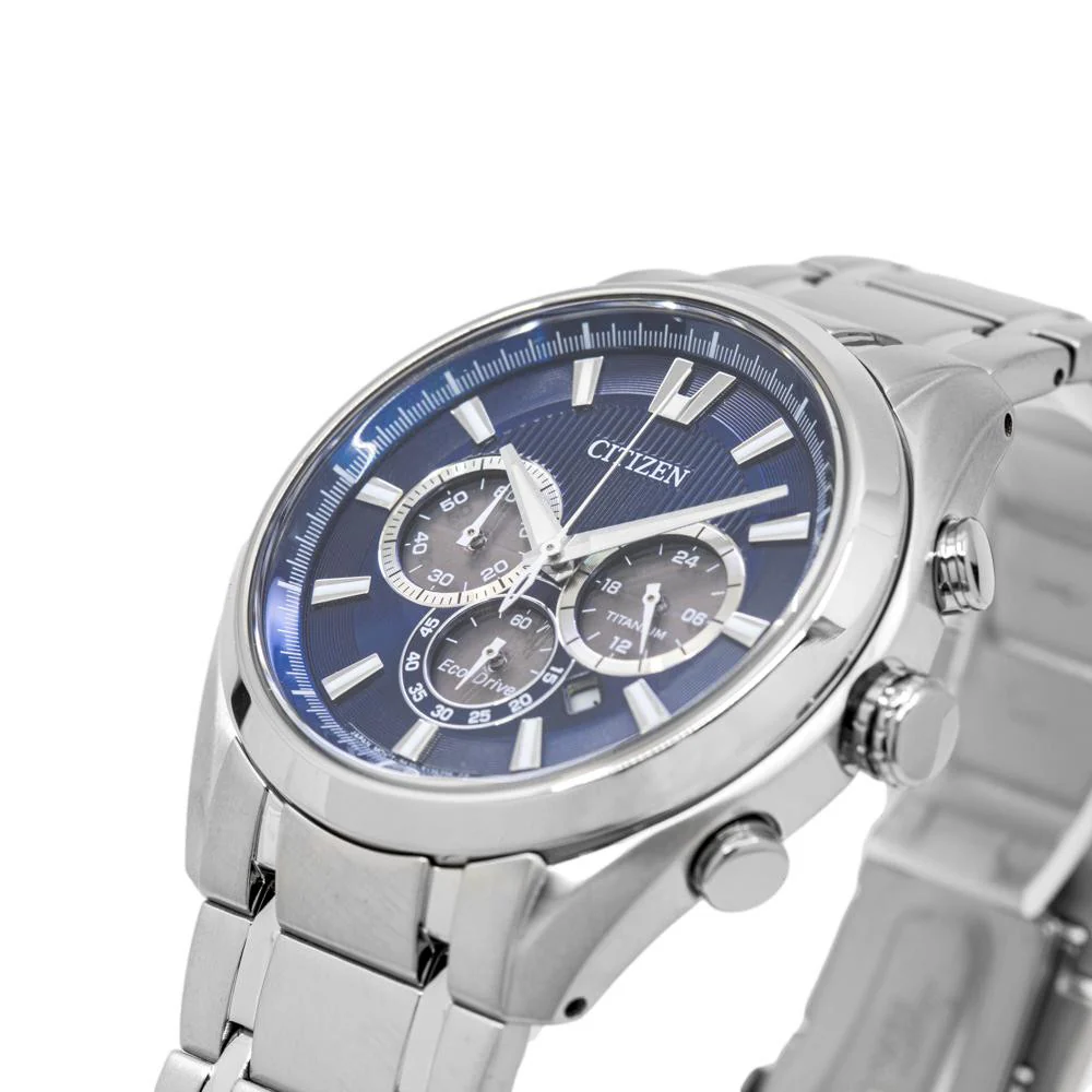 Citizen Men's CA4010-58L Super Titanium Chrono Eco-Drive - Image 7