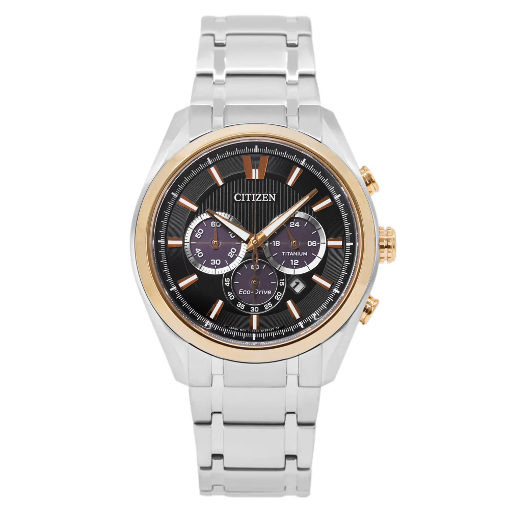Citizen Men's CA4014-57E Super Titanium Chrono Eco-Drive - Image 3