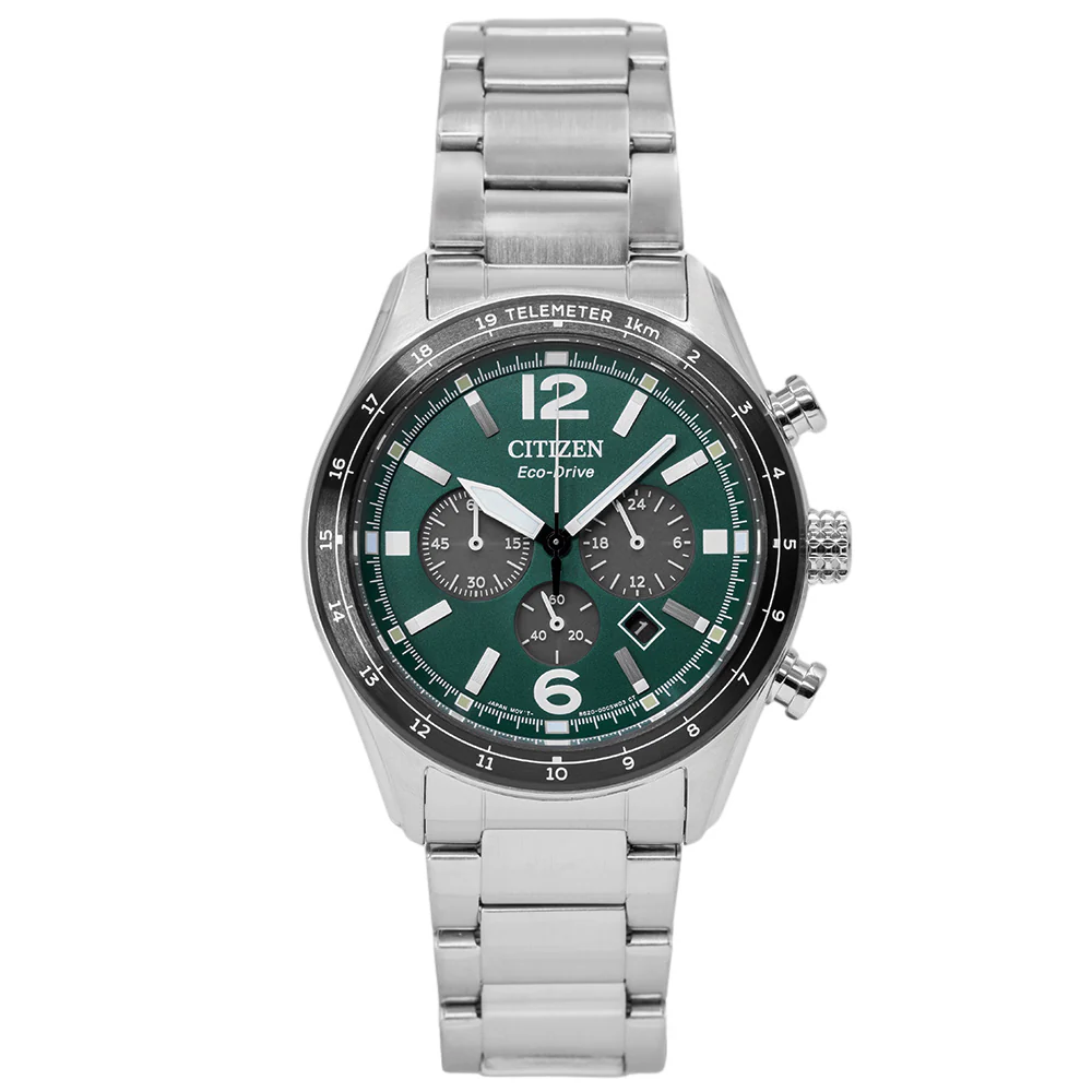 Citizen Men's CA4654-55X Aviator Crono 43mm Eco-Drive - Image 3
