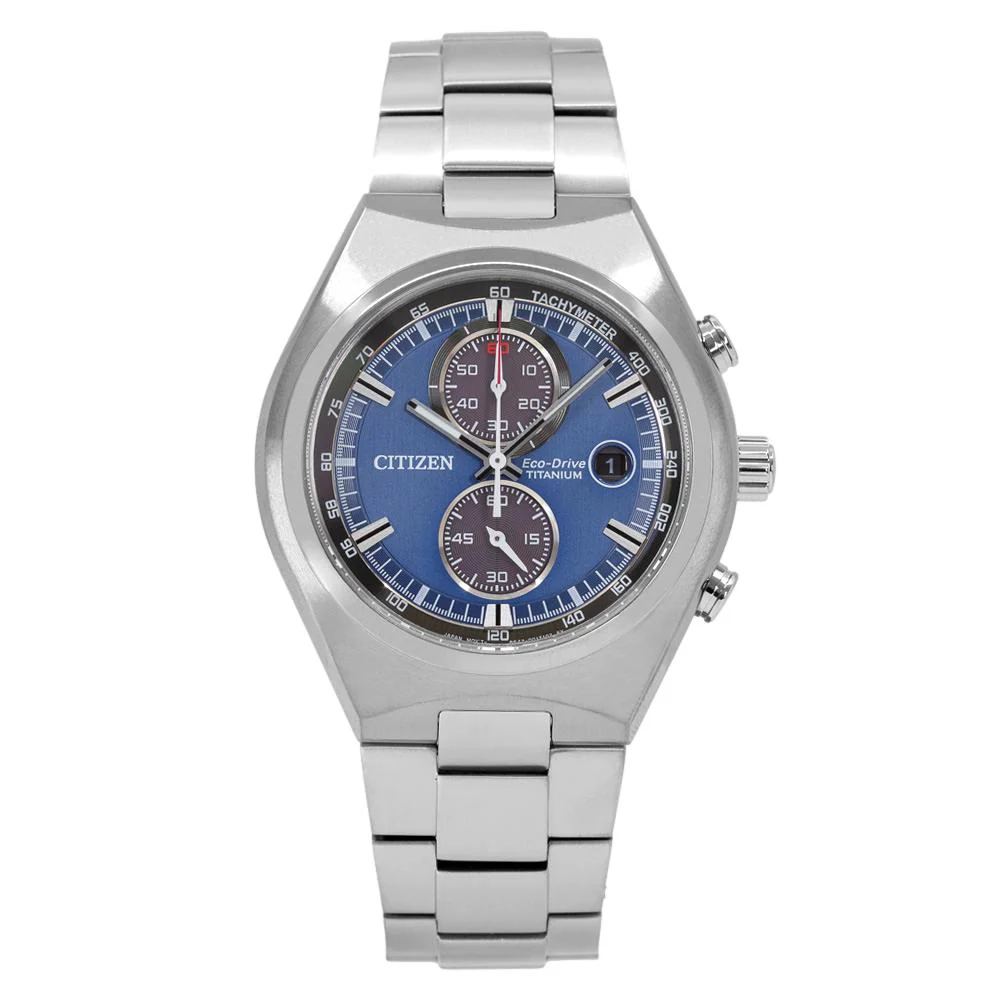 Citizen Men's CA7090-87L Super Titanium Chrono Eco-Drive - Image 2