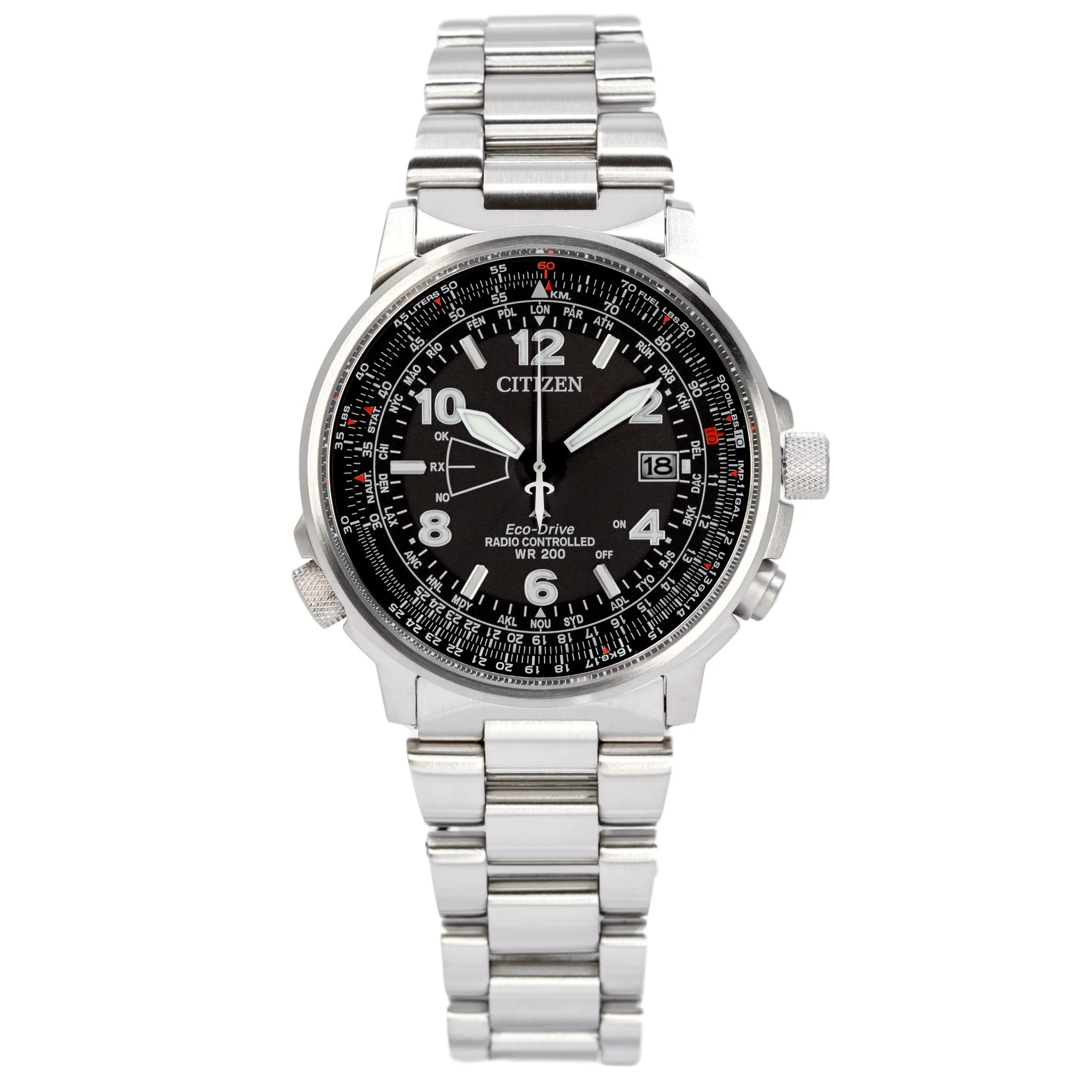 Citizen Men's CB0240-88E Radio Controlled Pilot Eco-Drive - Image 2