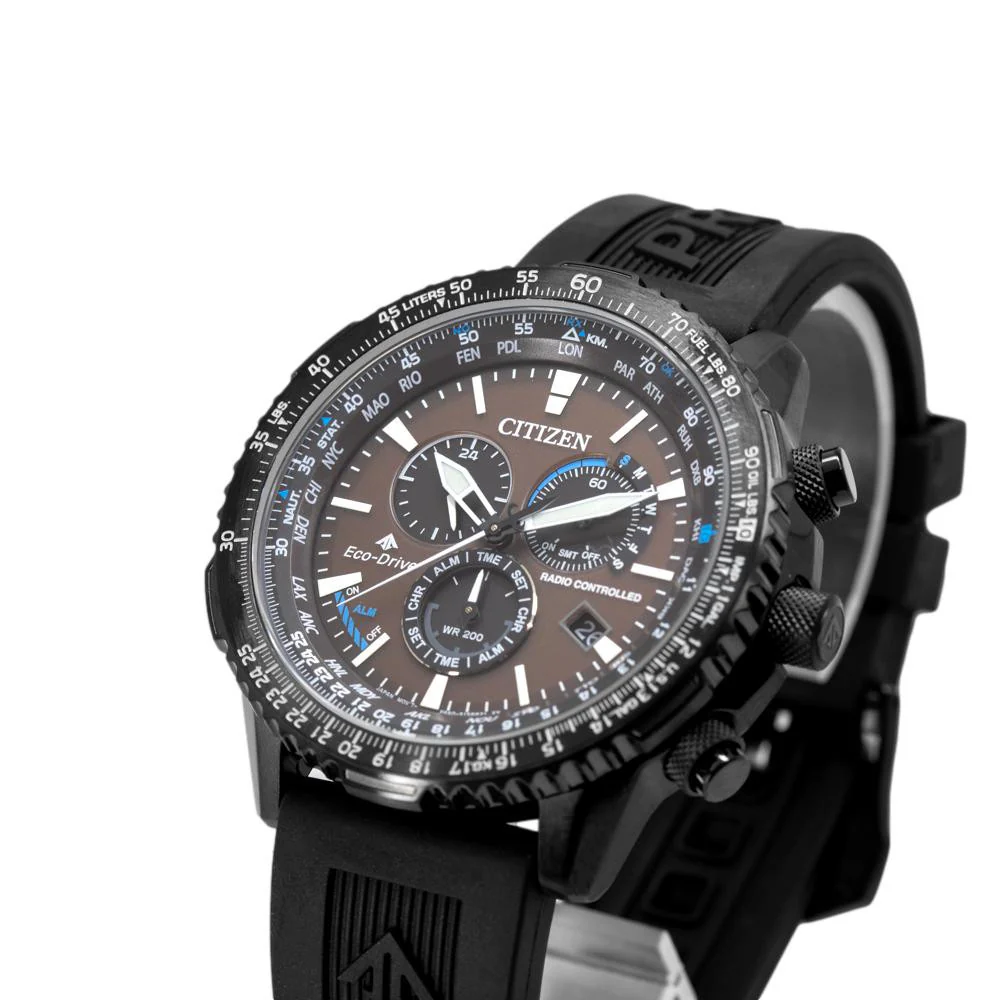 Citizen Men's CB5005-13X Promaster Brown Dial Eco-Drive - Image 7