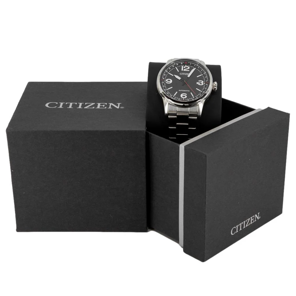 Citizen Men's NJ0160-87E Black Dial Auto - Image 7