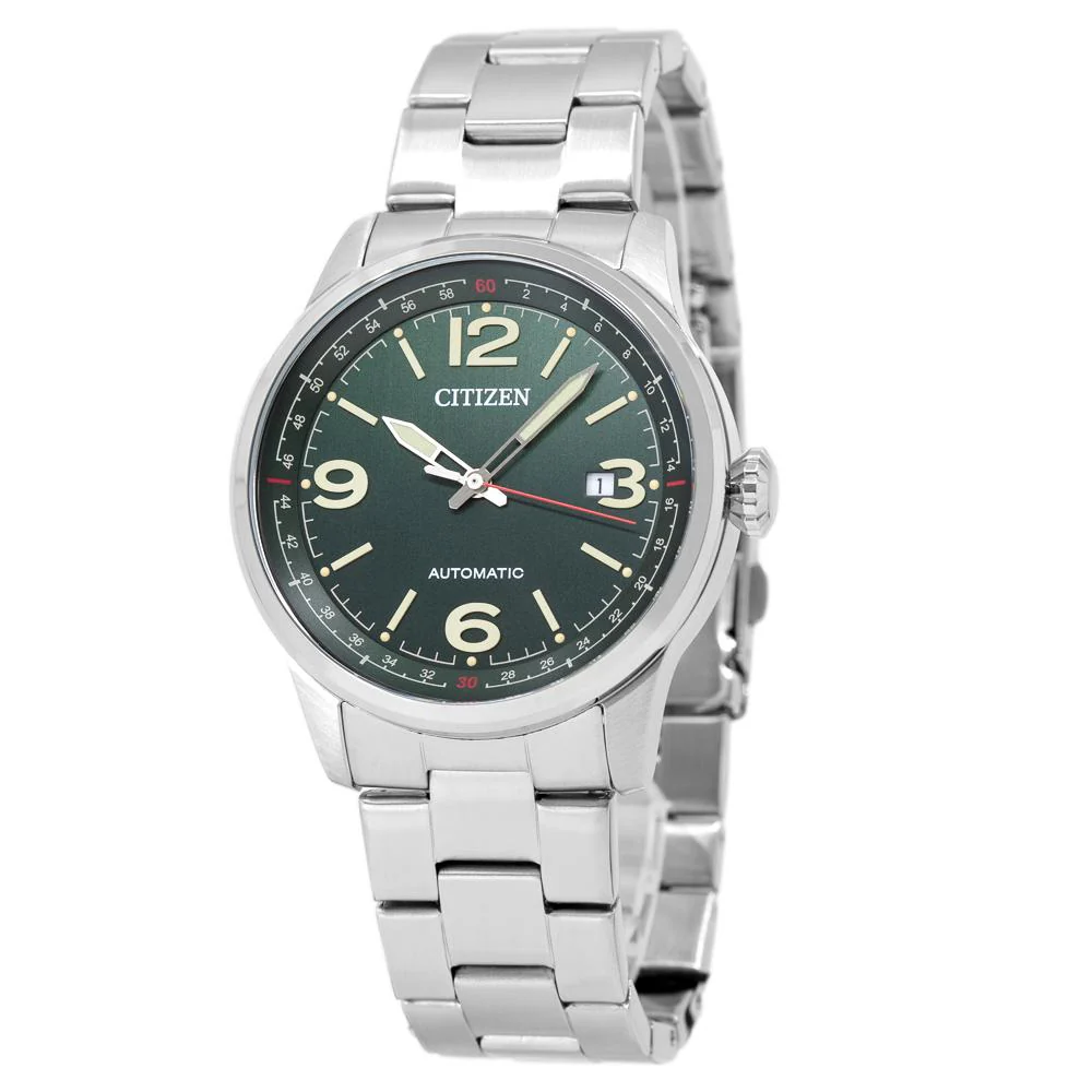 Citizen Men's NJ0160-87X Green Dial Auto Watch - Image 2