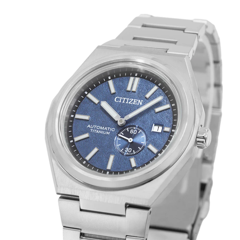 Citizen Men's NJ0180-80L Super Titanium Blue Dial Auto - Image 8