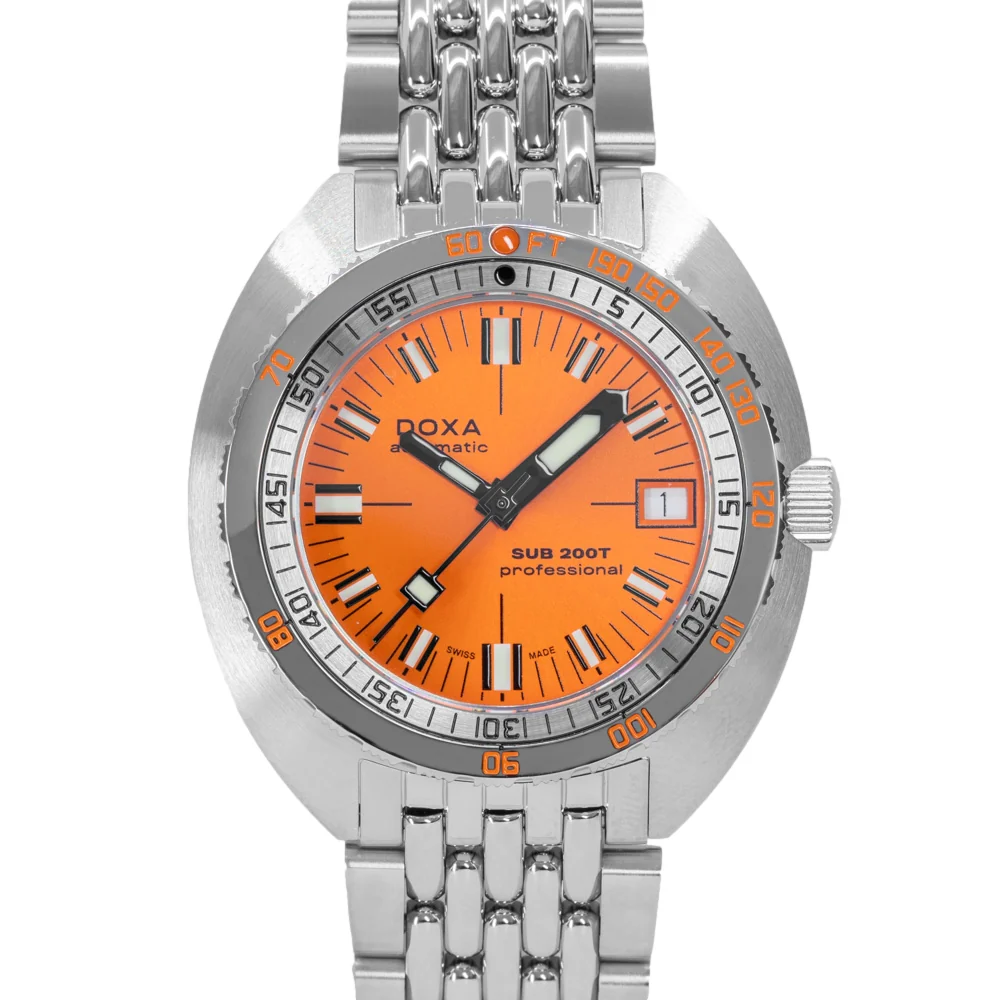 Doxa 804.10.351S.10 SUB 200T Professional Orange Dial Auto - Image 3