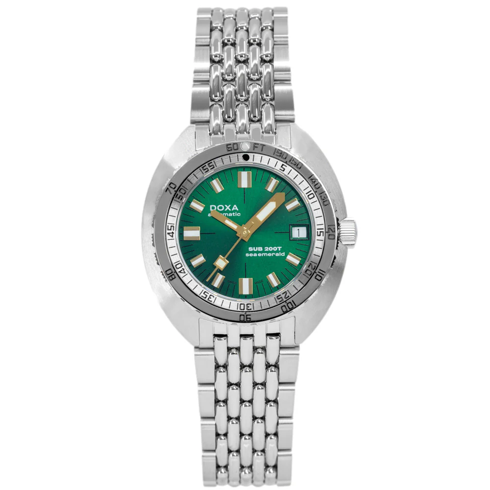 Doxa Men's 804.10.131S.10 SUB 200T Sea Emerald Auto - Image 2