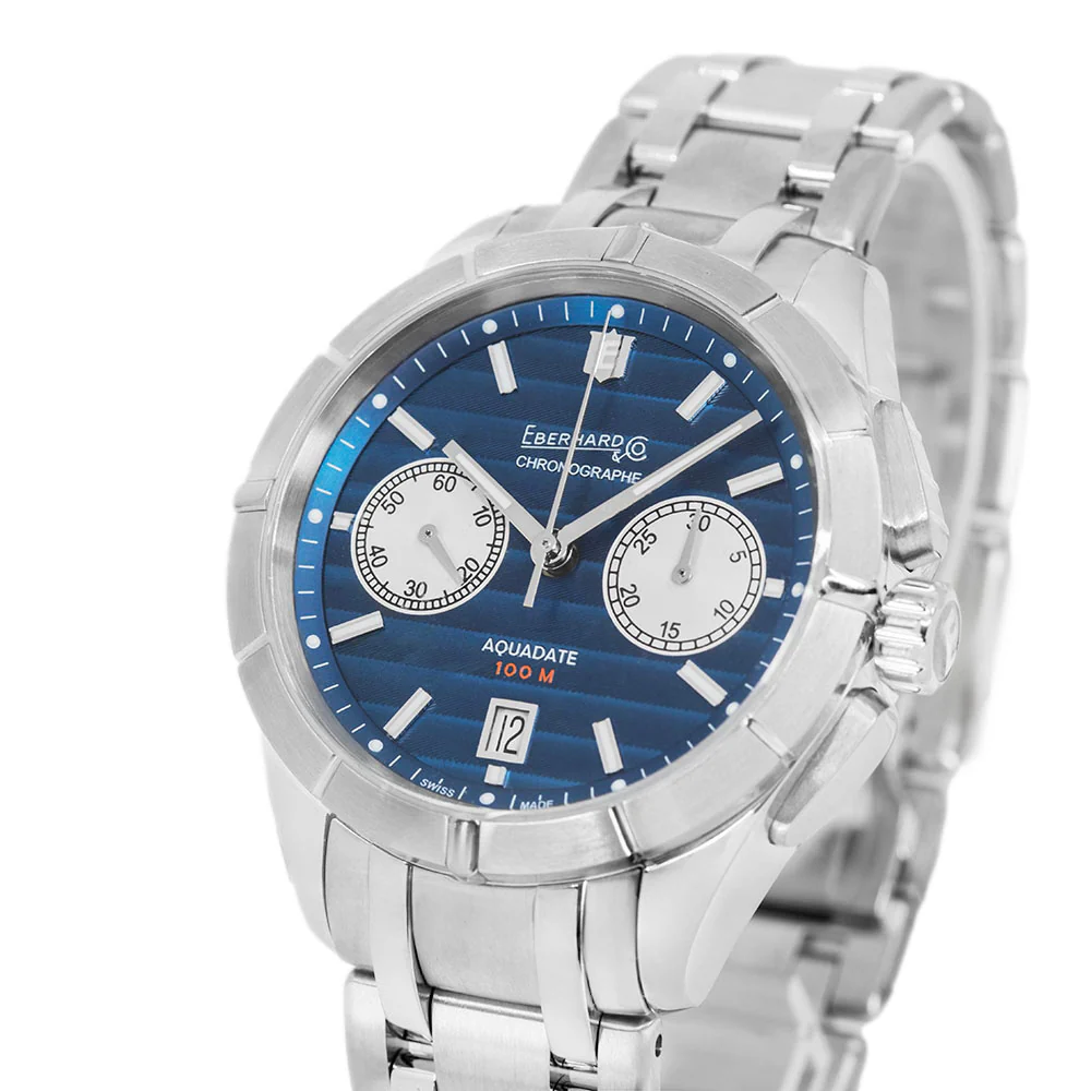 Eberhard & Co. Men's 31071.02 CA Aquadate 41mm Chronograph - Image 10