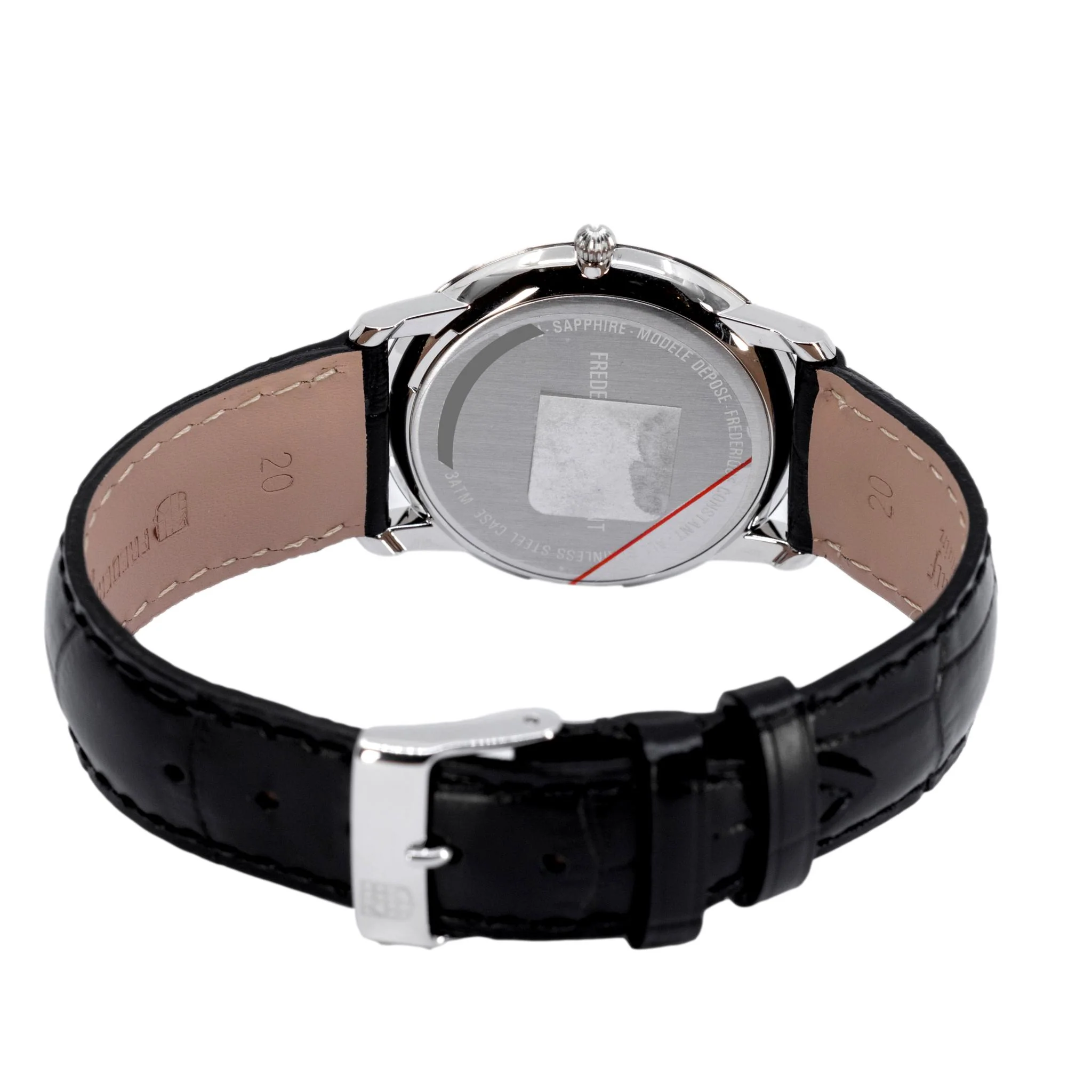 Frederique Consta FC-245S4S SlimLine Silver Dial Watch - Image 4