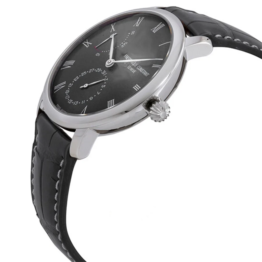 Frederique Constant FC-723GR3S6 Slimline Grey Watch - Image 3