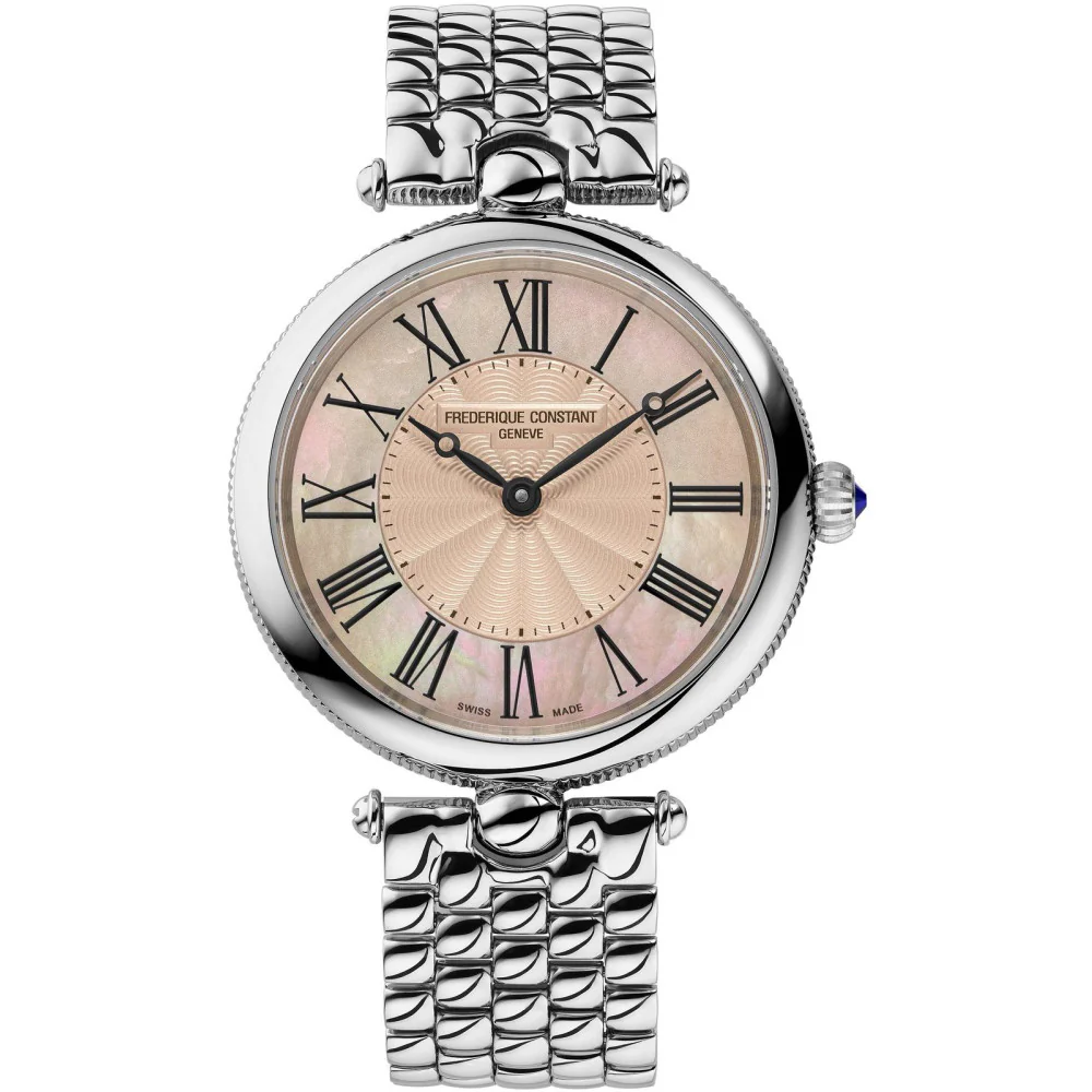 Frederique Constant FC-200MPSAL2AR6B Classics Quartz Art Déco Round Woman's Watch
