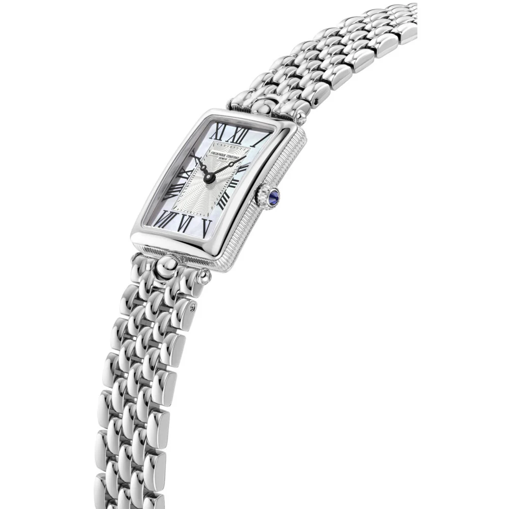 Frederique Constant FC-200MPW2AC6B Classics Quartz Art Déco Carrée Woman's Watch - Image 4