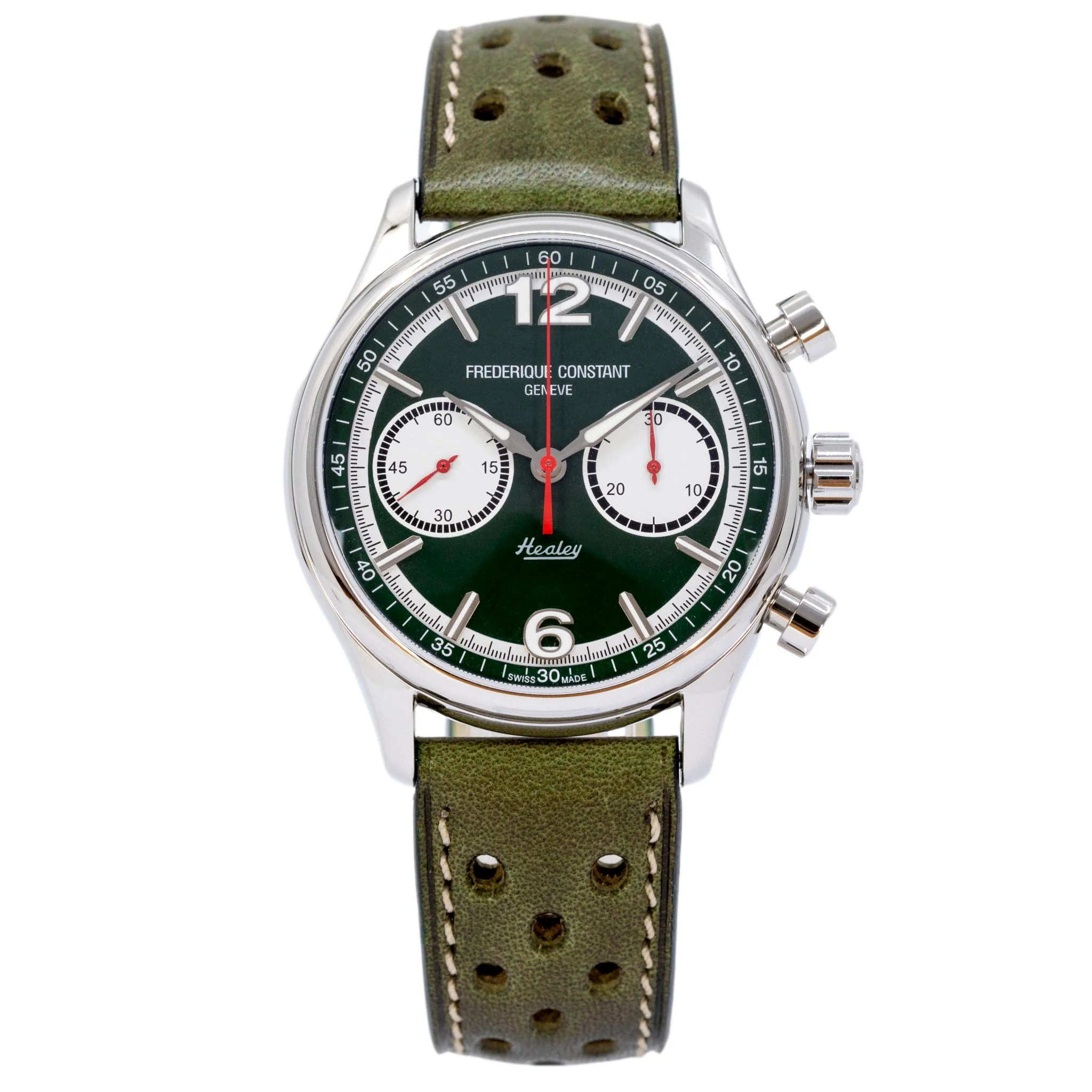 Frederique Constant FC-397HGR5B6 Vintage Rally Automatic Healey Chronograph Men's Watch - Image 2