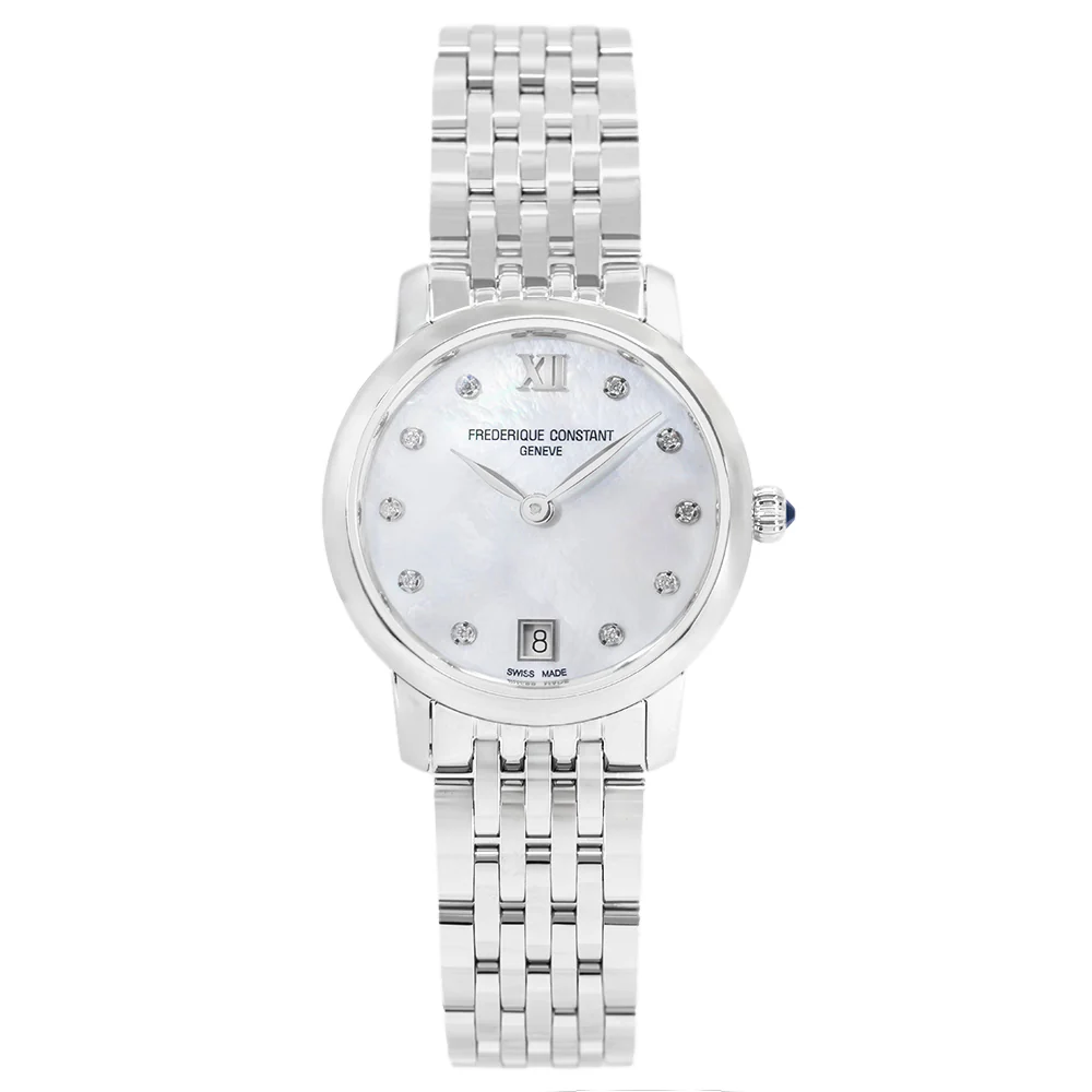Frederique Constant Women's FC-220MPWD1S26B Slimline Quartz - Image 3