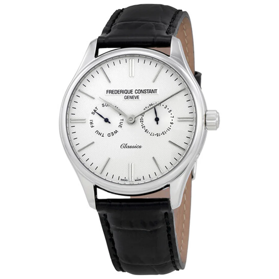 FC Men's FC-259ST5B6 Classics Quartz Silver Dial Watch
