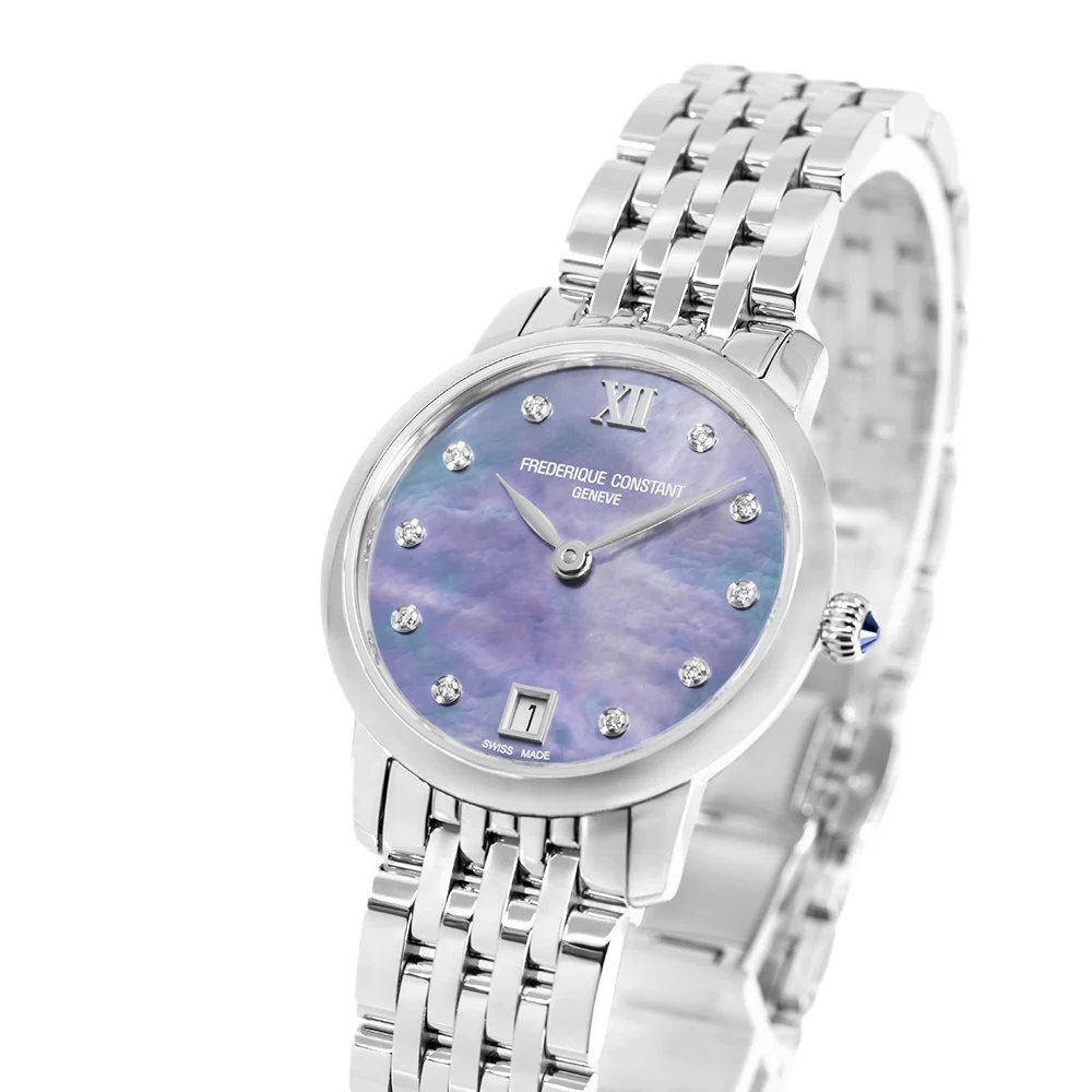 Frederique Constant Women's FC-220MPBD1S26B Slimline Quartz - Image 10