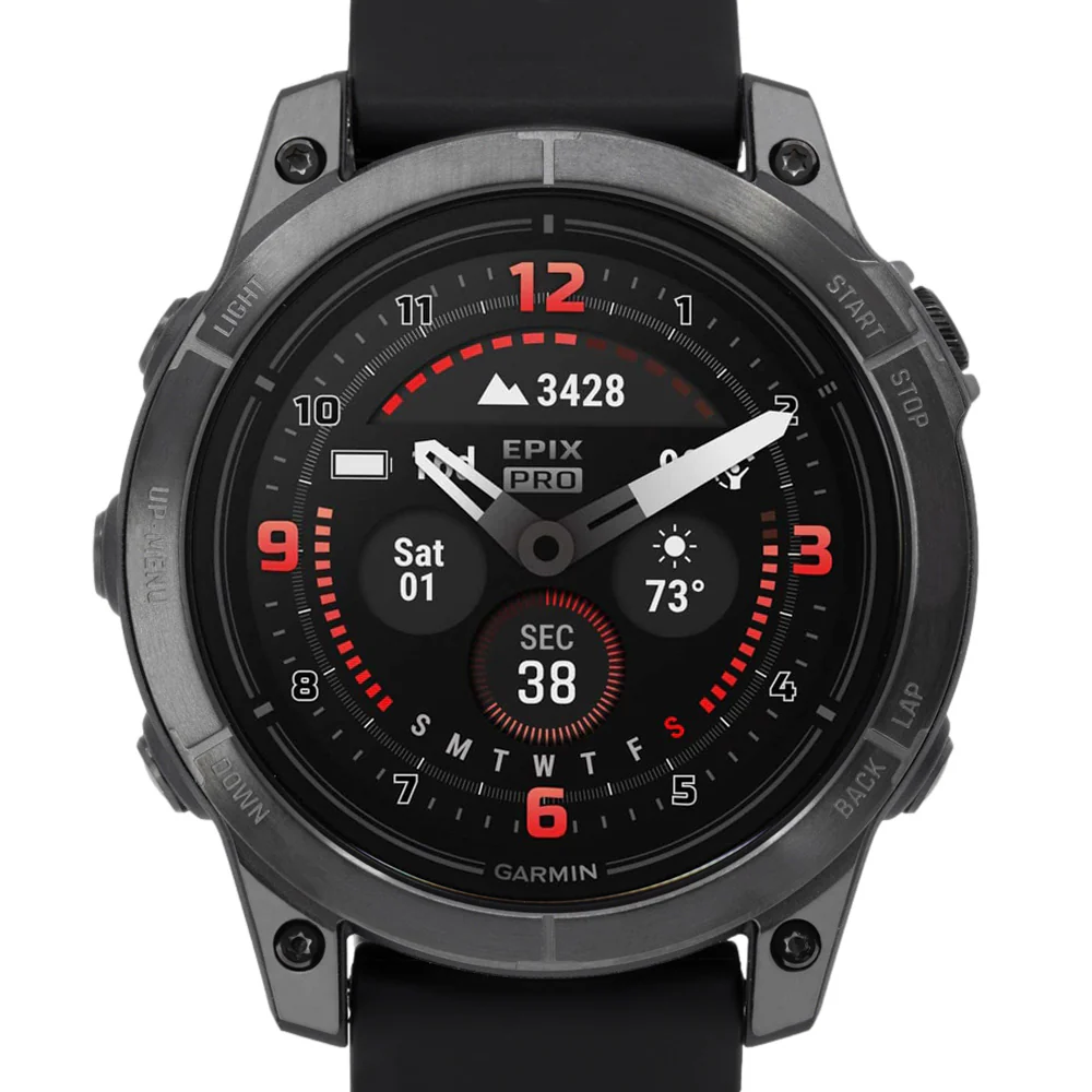 Garmin 010-02803-30 Epix Pro Gen 2 Sapphire Ed-47 mm Black - Image 3