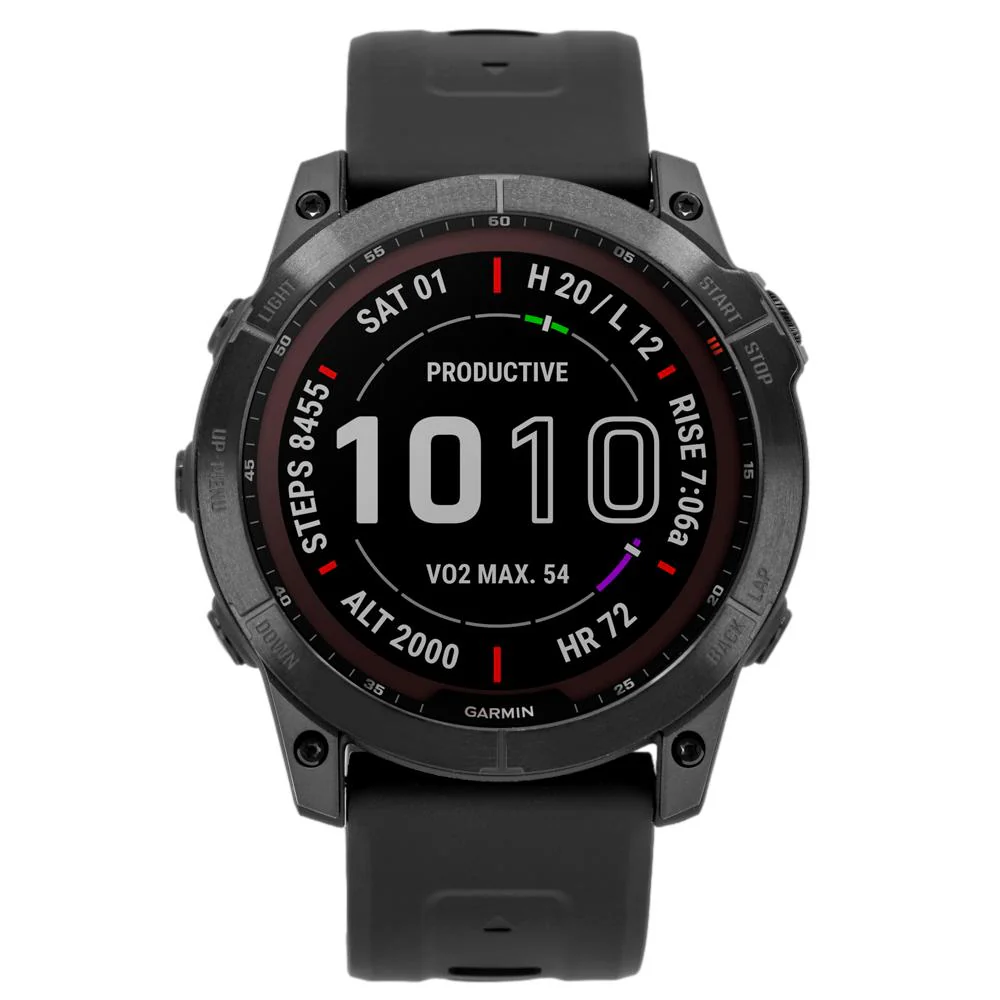 Garmin 010-02541-23 fēnix® 7X – Sapphire Solar Edition Solar Men's Watch - Image 2
