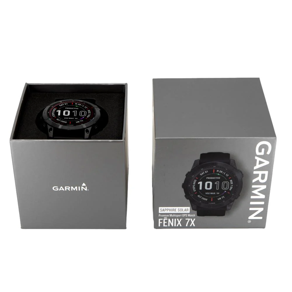 Garmin 010-02541-23 fēnix® 7X – Sapphire Solar Edition Solar Men's Watch - Image 7
