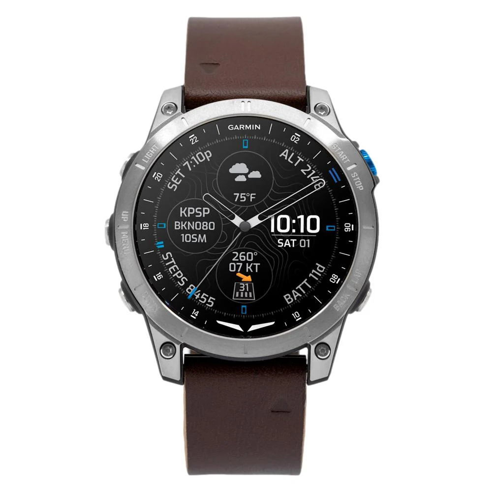 Garmin 010-02582-55 D2™ Mach 1 Smartwatch Men's Watch - Image 2