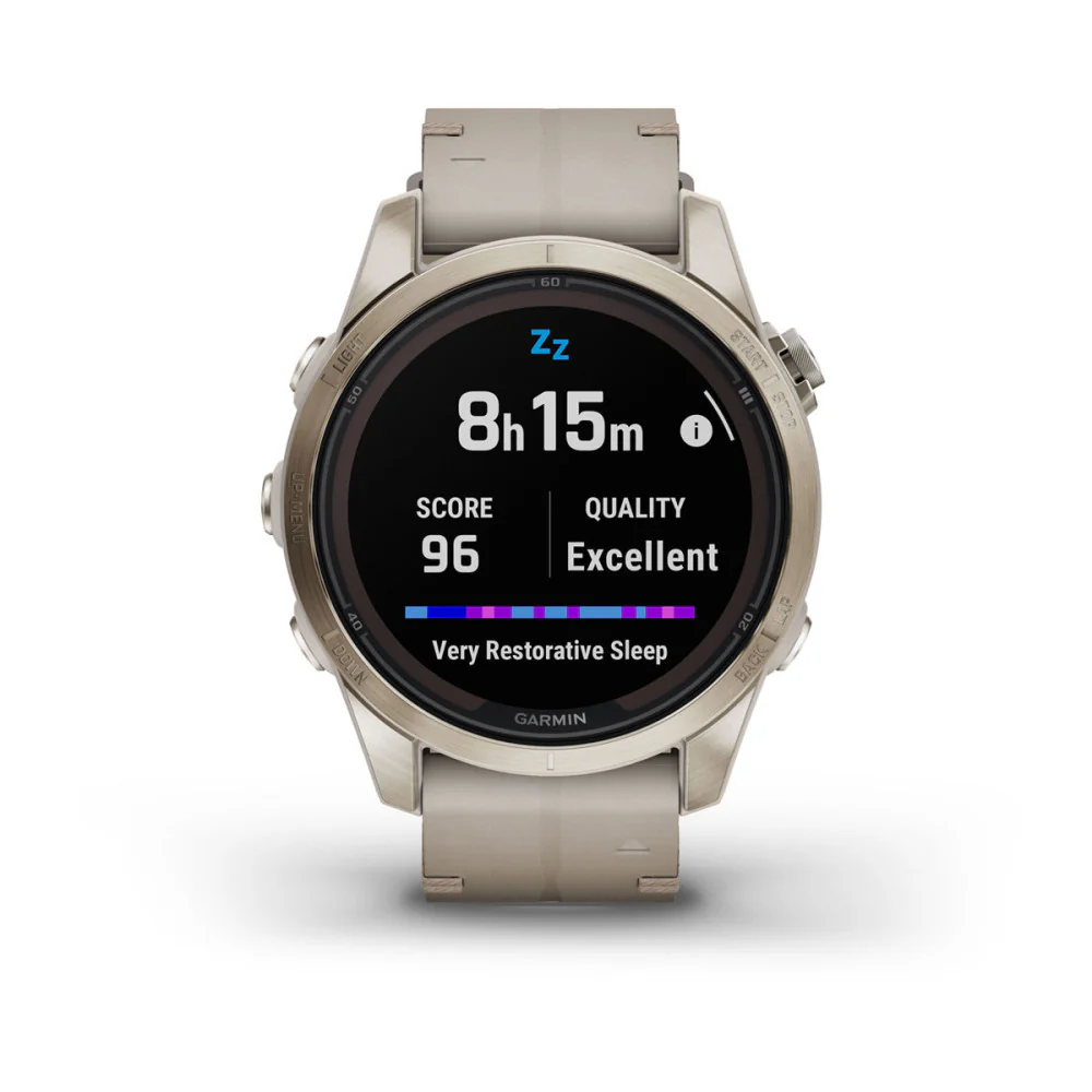 Garmin 010-02776-30 fēnix® 7S Pro – Sapphire Solar Edition Digital Men's Watch - Image 7