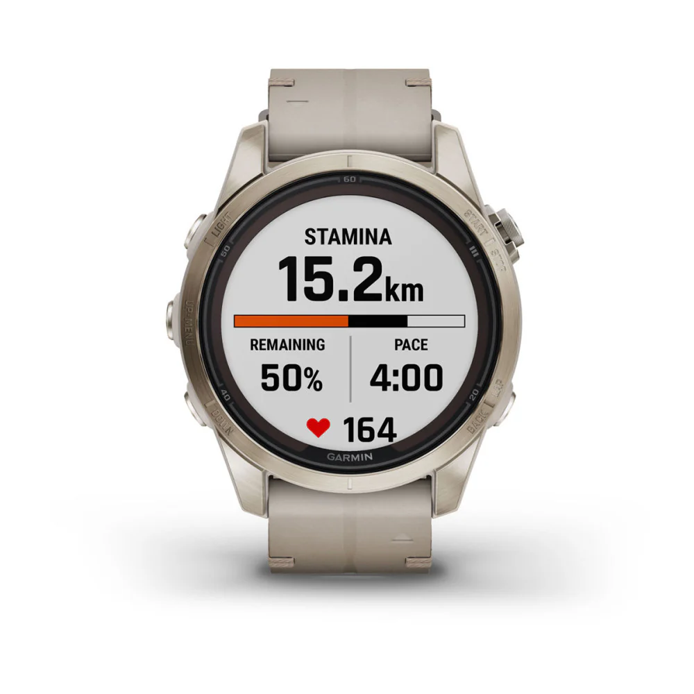Garmin 010-02776-30 fēnix® 7S Pro – Sapphire Solar Edition Digital Men's Watch - Image 8