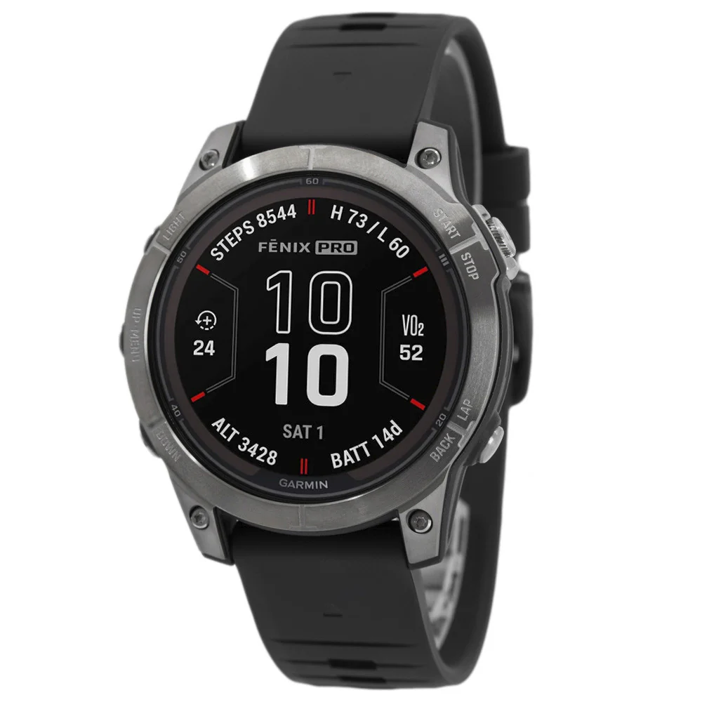 Garmin 010-02777-30 fēnix® 7 Pro – Sapphire Solar Edition Solar Men's Watch