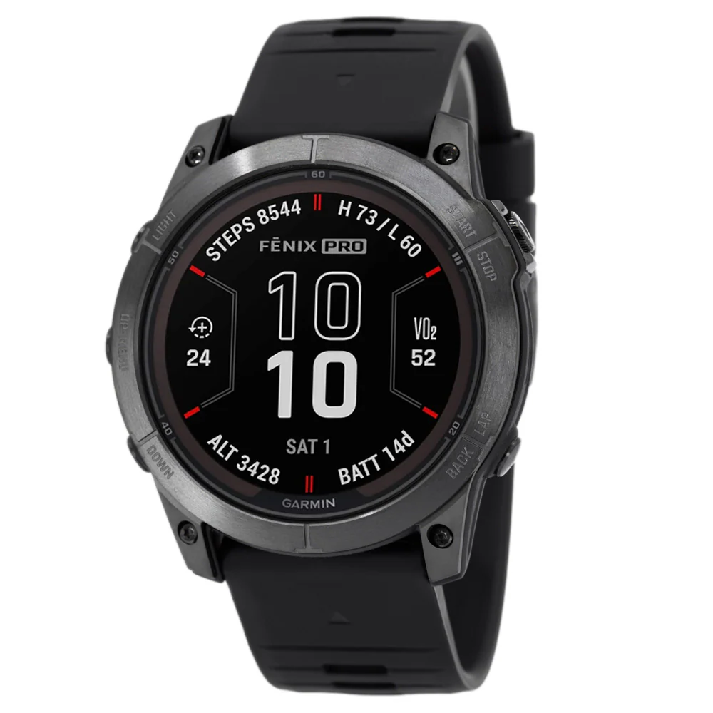 Garmin 010-02778-11 fēnix® 7X Pro – Sapphire Solar Edition Solar Men's Watch