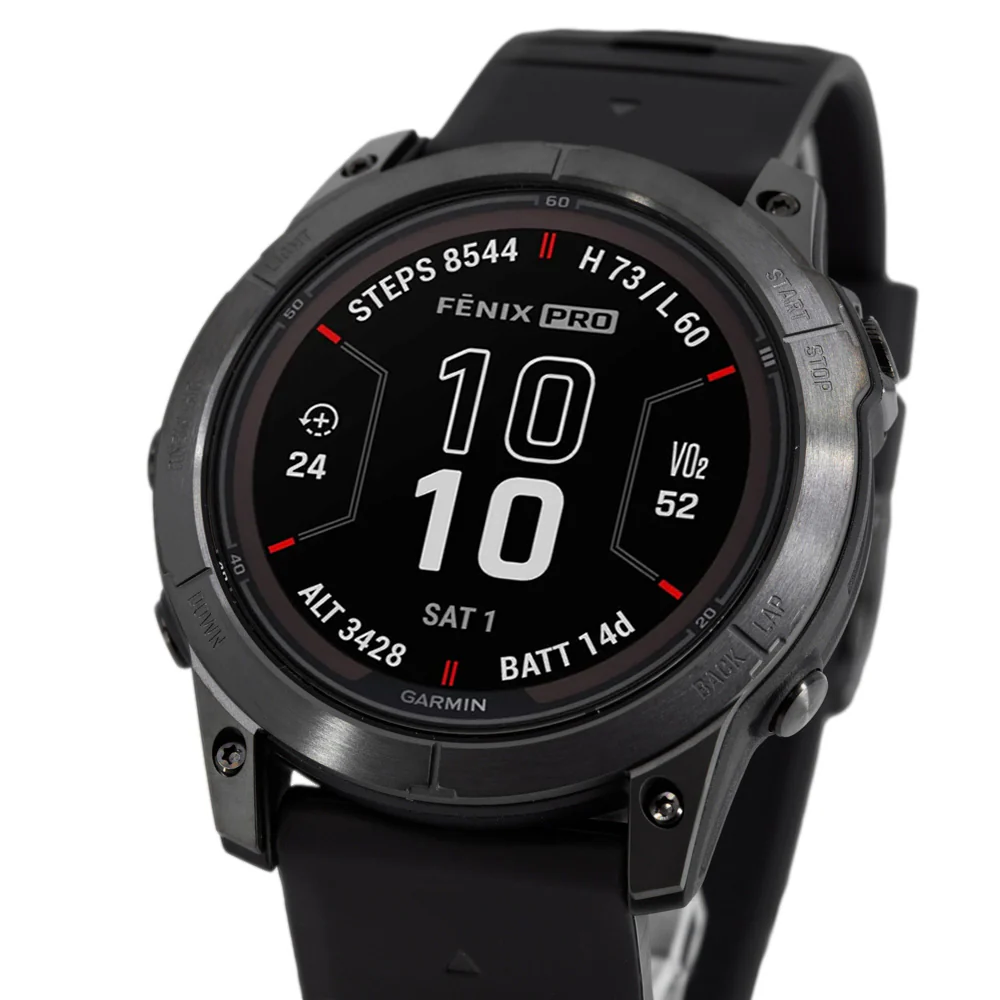 Garmin 010-02778-11 fēnix® 7X Pro – Sapphire Solar Edition Solar Men's Watch - Image 9