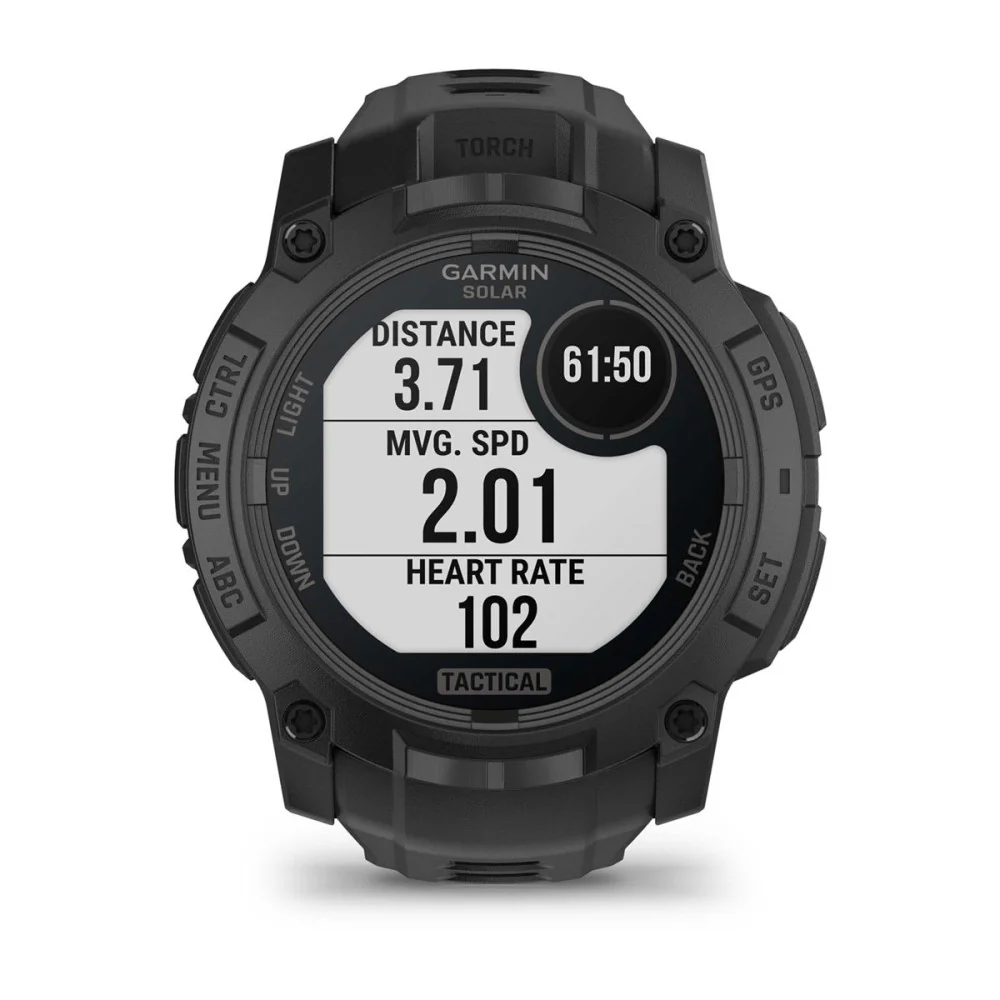 Garmin 010-02935-50 Instinct® 3 – 50 mm, Solar, Tactical Edition Quartz Men's Watch - Image 9