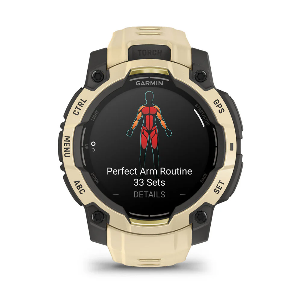 Garmin 010-02936-02 Instinct® 3 – 45 mm, AMOLED Quartz Men's Watch - Image 3