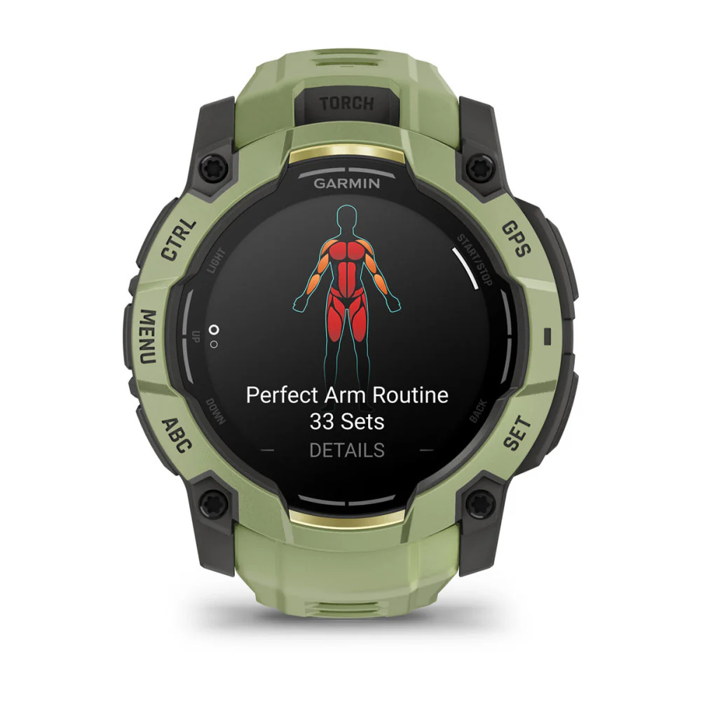 Garmin 010-03020-02 Instinct® 3 – 50 mm, AMOLED Quartz Men's Watch Limited Ed. - Image 3