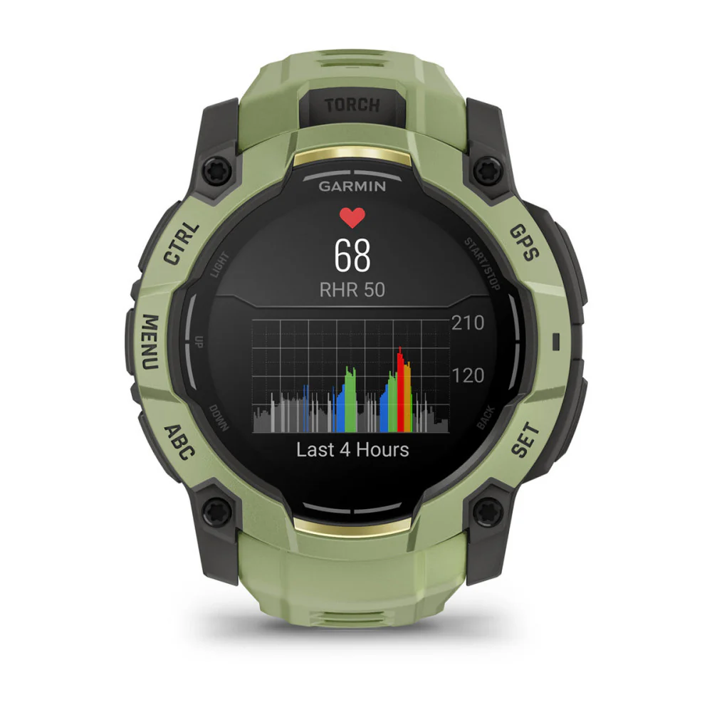 Garmin 010-03020-02 Instinct® 3 – 50 mm, AMOLED Quartz Men's Watch Limited Ed. - Image 5
