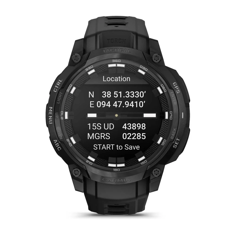 Garmin 010-03398-02 Instinct® Crossover AMOLED - Tactical Edition Quartz Men's Watch - Image 8