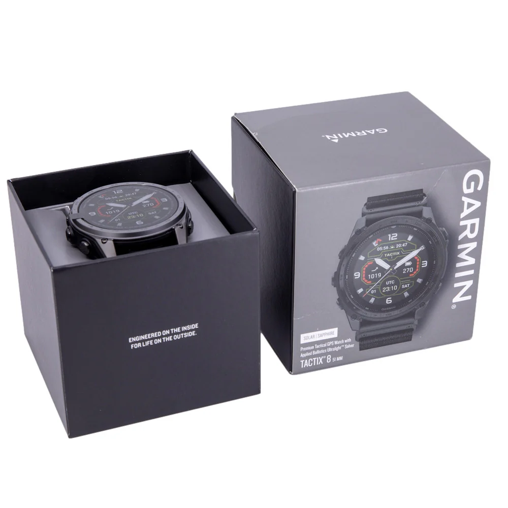 Garmin Men's 010-03407-01 Tactix 8 51mm Solar - Image 10