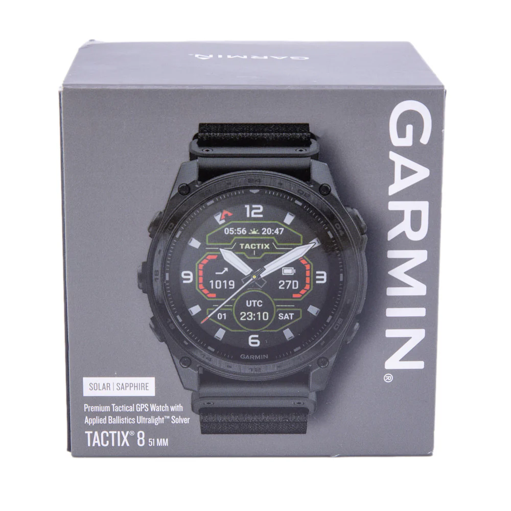 Garmin Men's 010-03407-01 Tactix 8 51mm Solar - Image 7