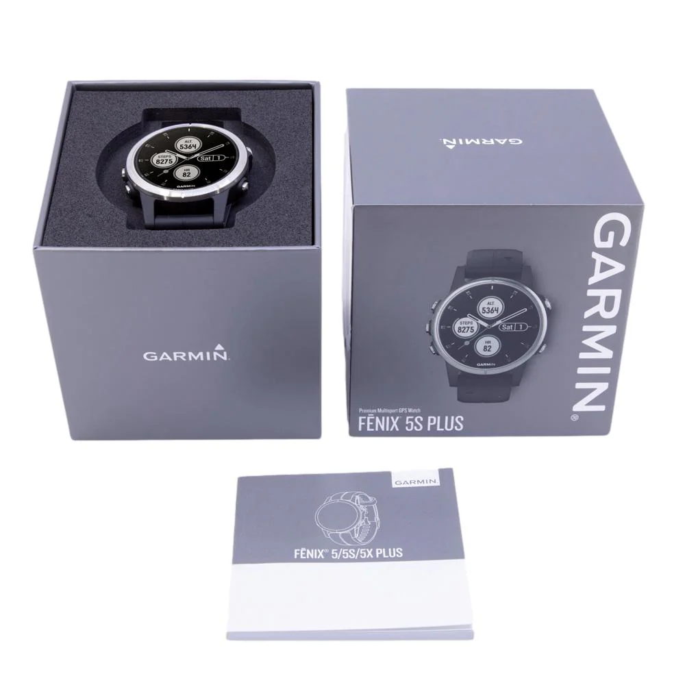 Garmin Unisex 010-01987-21 Fenix 5s Plus Silver Watch - Image 6