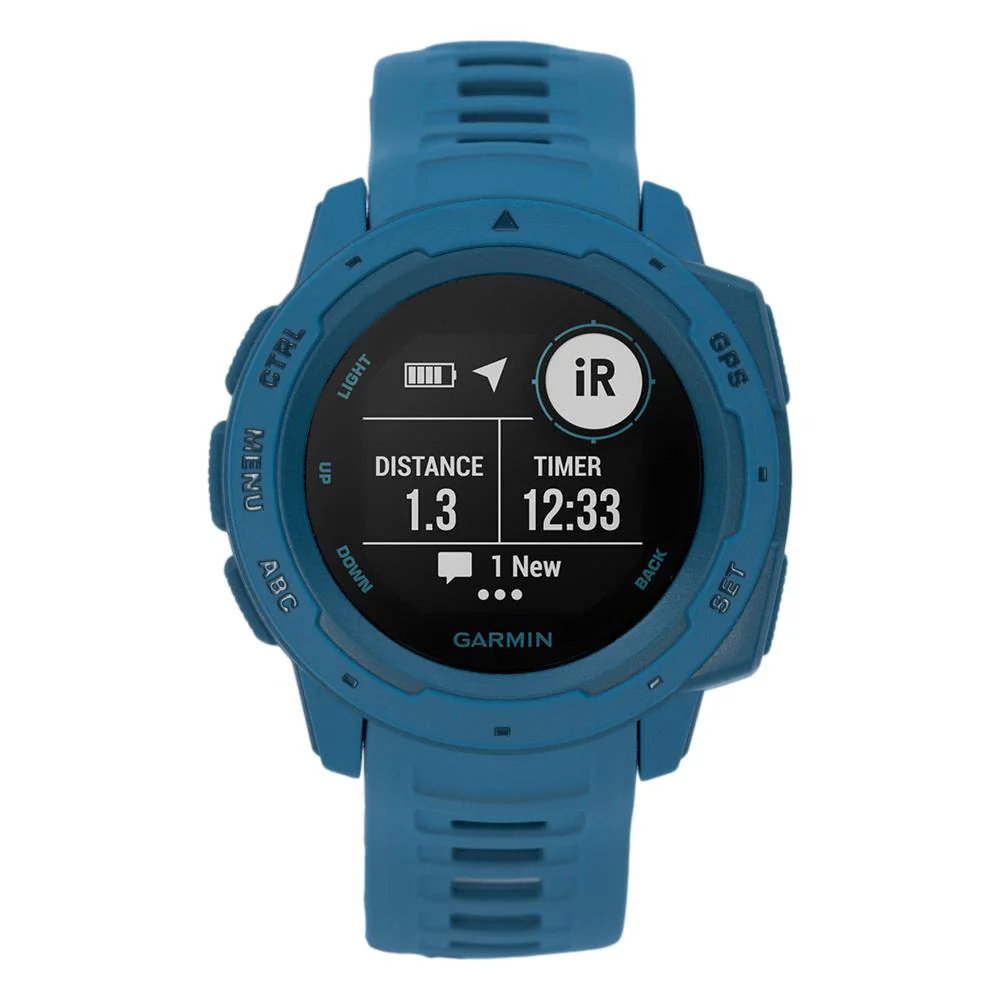 Garmin Unisex 010-02064-04 Instinct™ Lakeside Blue Watch - Image 3