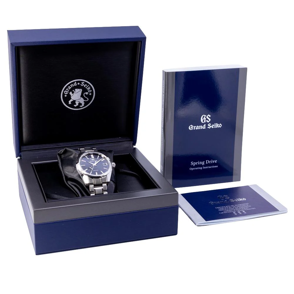 Grand Seiko Men's SBGA375G Heritage Blue Dial Automatic - Image 10