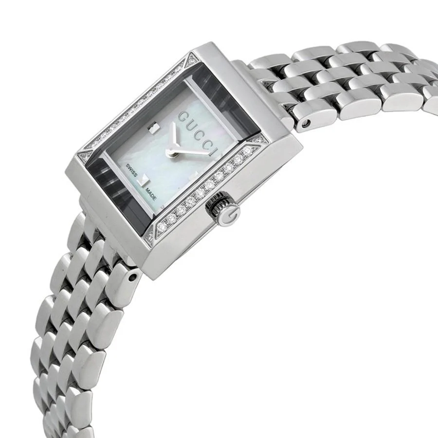 Gucci Ladies YA128405 G Frame Quartz Watch - Image 3