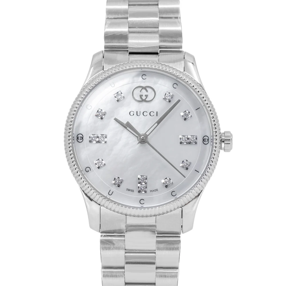 Gucci Women's YA1265064 G-Timeless 29mm Diamonds Quartz - Image 2