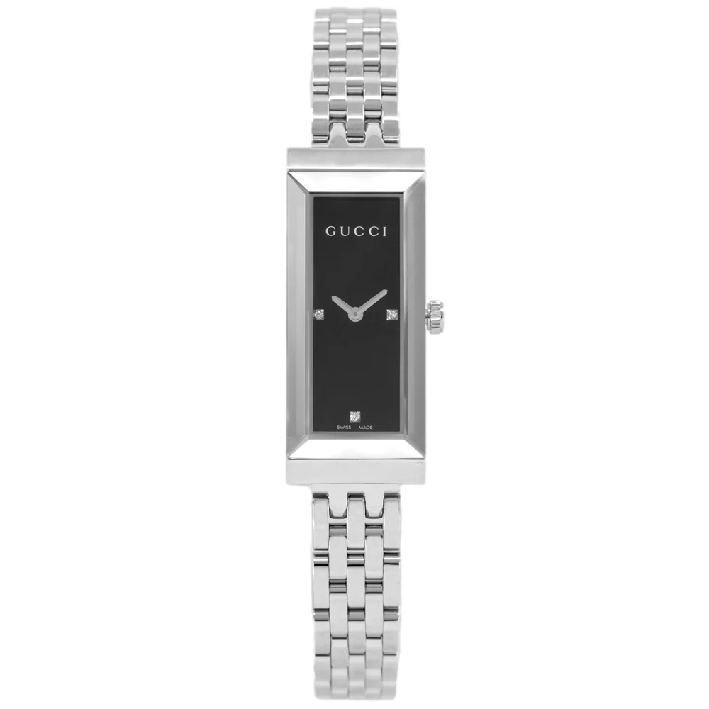Gucci Women's YA127504 G-Frame Diamonds Quartz - Image 3