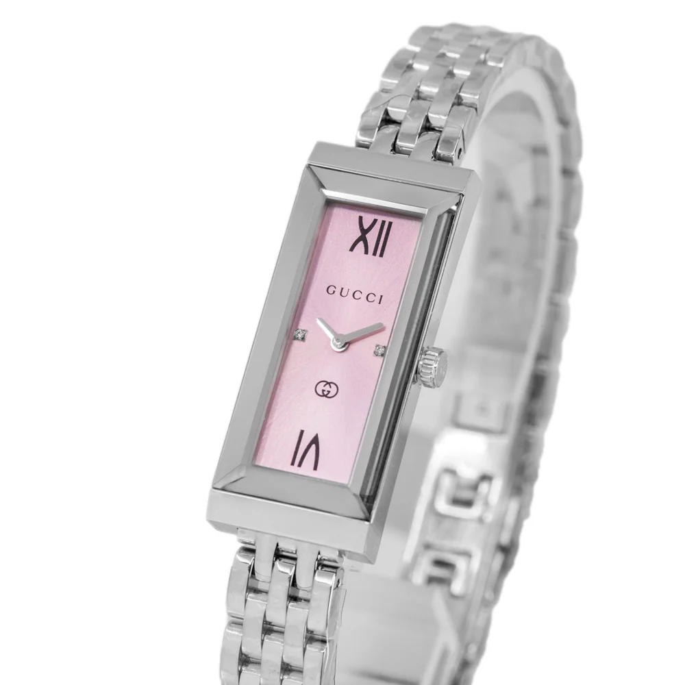 Gucci Women's YA127516 G-Frame Diamonds Quartz - Image 10
