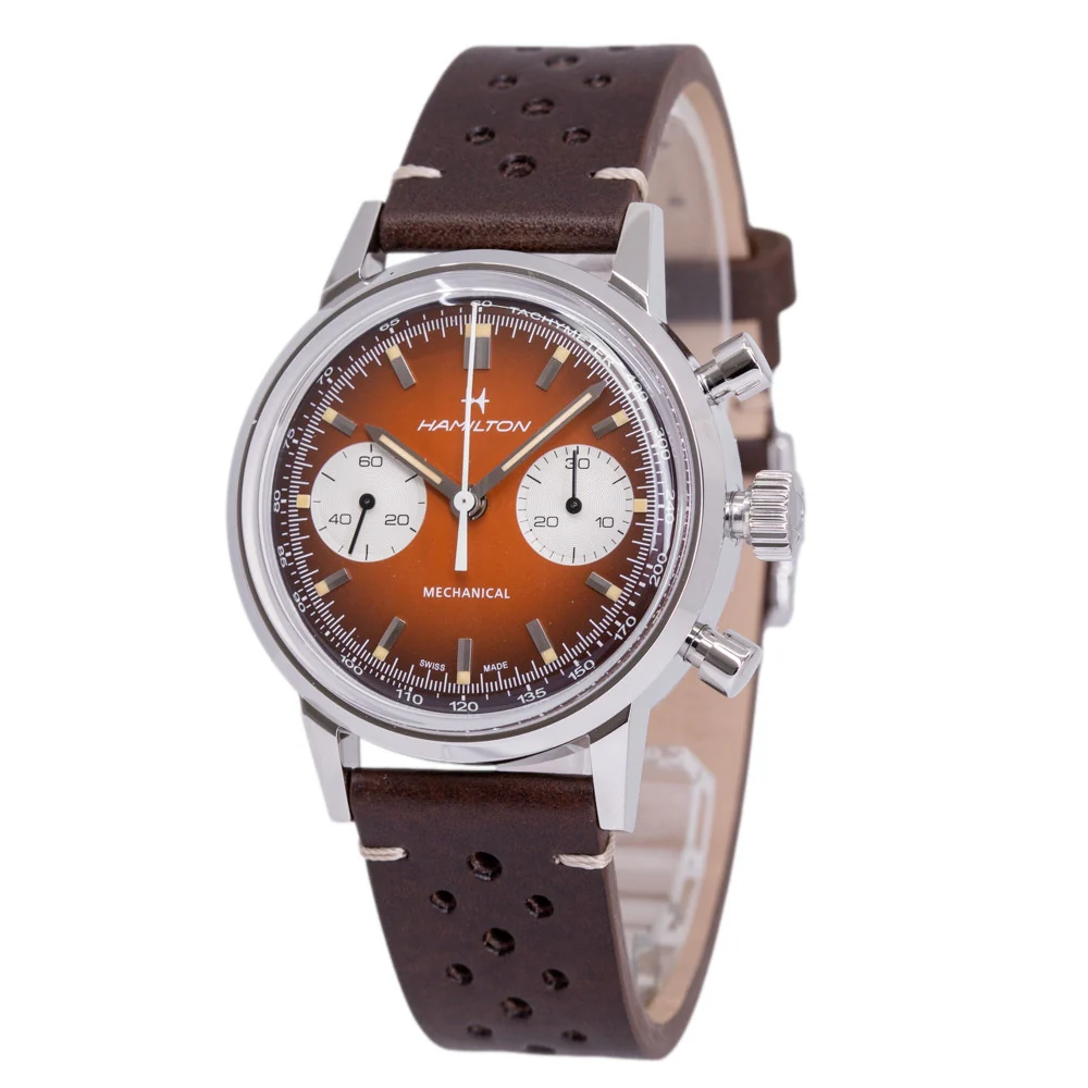 Hamilton H38429591 American Classic Manual Intra-Matic Chronograph H Men's Watch
