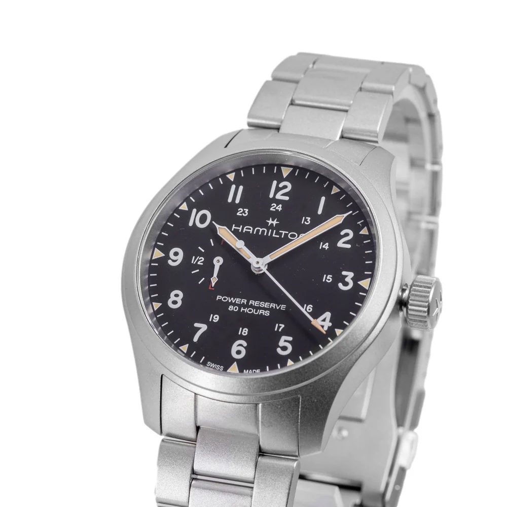 Hamilton H69509130 Khaki Field Manual Men's Watch - Image 4