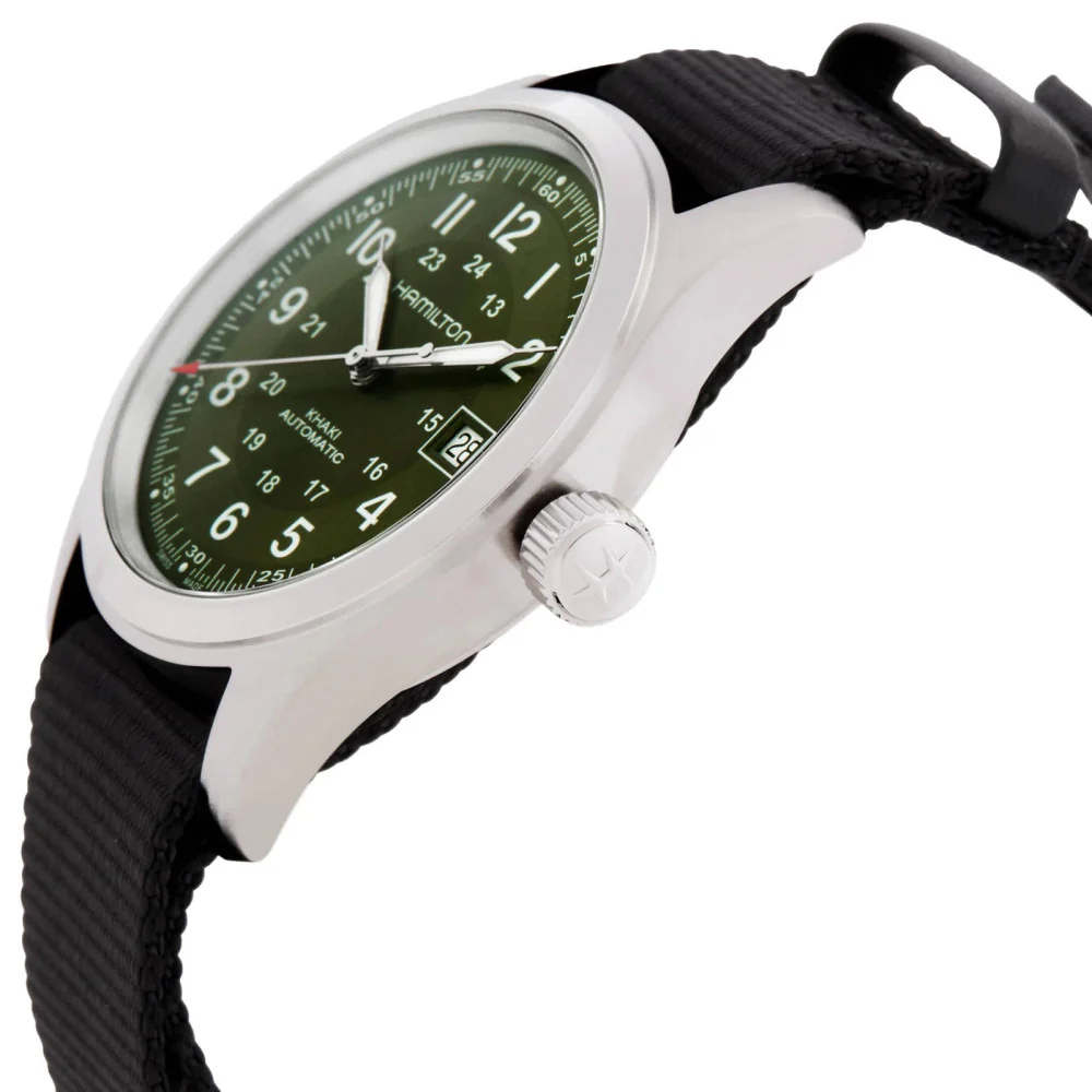 Hamilton H70455960 Khaki Field Automatic Men's Watch - Image 2