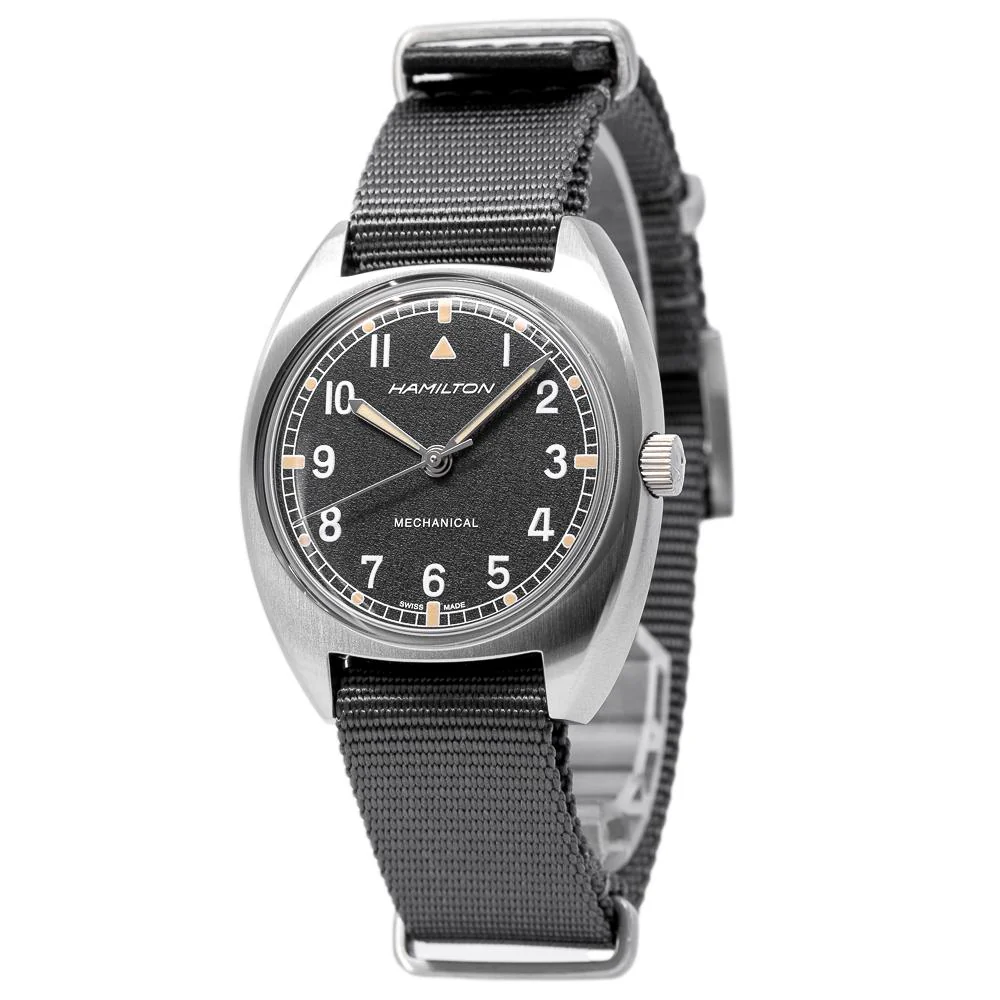 Hamilton H76419931 Khaki Pilot Pioneer Black Dial Watch