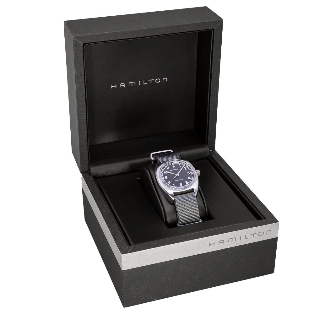 Hamilton H76419931 Khaki Pilot Pioneer Black Dial Watch - Image 8
